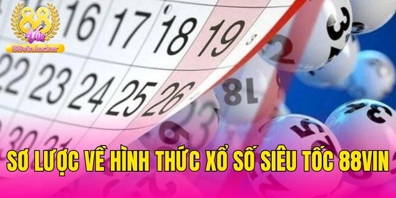 Sơ lược về hình thức xổ số siêu tốc 88vin