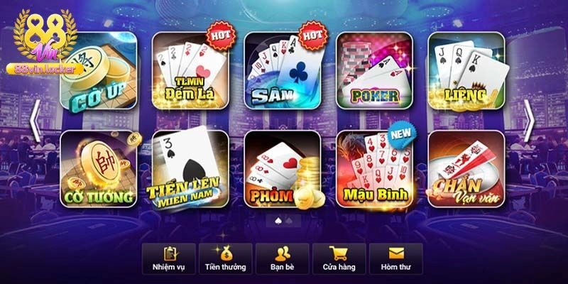 Giới thiệu sảnh game bài WG đình đám